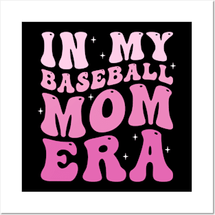 In my baseball mom era funny Posters and Art